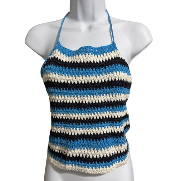 bp Tops - BP Crochet Halter Top Size 3 X